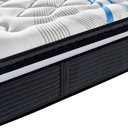 12 Inch Mattress Twin Full Queen King Bed Size Mattresses Medium Firm 7 Zone Pocket Spring Mattress Bedroom Furniture