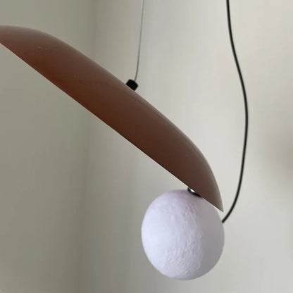 Danish minimalist restaurant circular magnetic pendant lights modern living room bedroom bedside bar table hanging lamps fixture