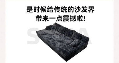 Bed Luxury European Sofa Armrest Adults Villa Floor Vacuum Compressed Couch Living Room Recliner Divano Sottovuoto Furniture