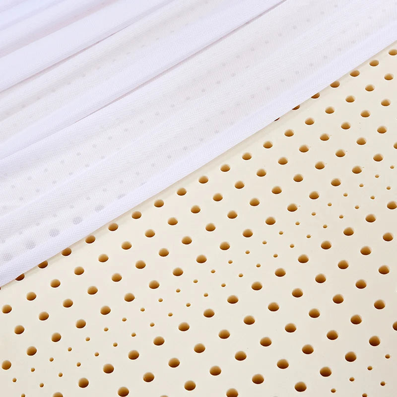 Thailand natural 100% latex mattress with cover natural rubber pure mattress 1.8m bed 2.0m thickened home dormitory cushion mats