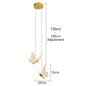 Butterfly Chandelier LED Ceiling Pendant Light Hanging Lamp Dining Living Room For Home Decora Indoor Lighting Bedroom Luminaire