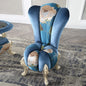 European-Style Leisure Chair Coffee Table Three-Piece Living Room Sofa Couch Balcony Table and Chair Living Room