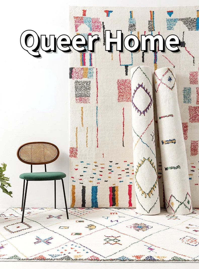Carpet for Living Room Ethnic Style Large Area Fluffy Children Bedroom Rug Home Decoration Cloakroom Plush Mat ковер Tapete 러그