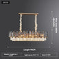 Post-modern Simple and Luxurious Crystal Chandelier Living Room Lamps Dining Room Decoration Household Led Indoor Lighting