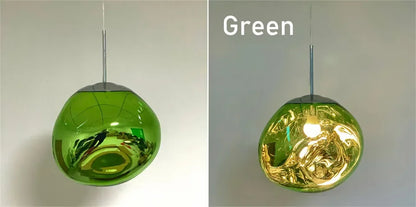 Nordic Lava Loft LED Pendant Light Modern Light PVC Lighting Living Room Indoor Decor Home Fixtures Kitchen Hanging Pendant Lamp