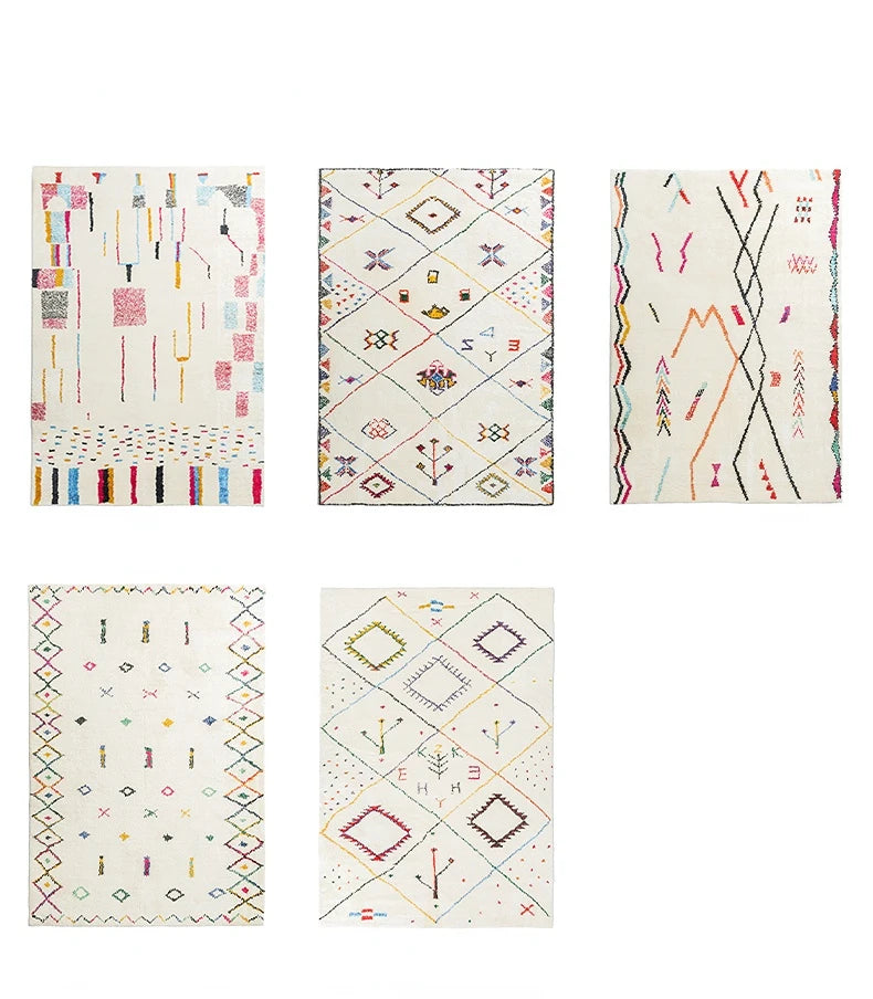 Carpet for Living Room Ethnic Style Large Area Fluffy Children Bedroom Rug Home Decoration Cloakroom Plush Mat ковер Tapete 러그