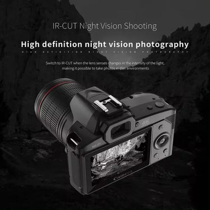 D5 Portable Camcorder Professional 4K HD Video Night Vision 64MP Cameras Photographer WIFI Digital DSLR Camera With 16X Zoom