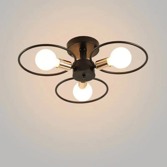 Modern LED Chandelier for Living Dinning Room Bedroom Light Color Changeable Ceiling Chandeliers Lamp