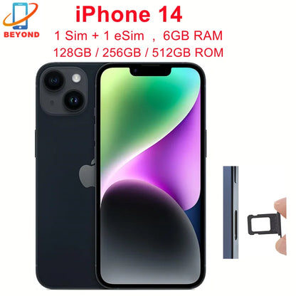 iPhone 14 1SIM+1eSIM 128/256GB