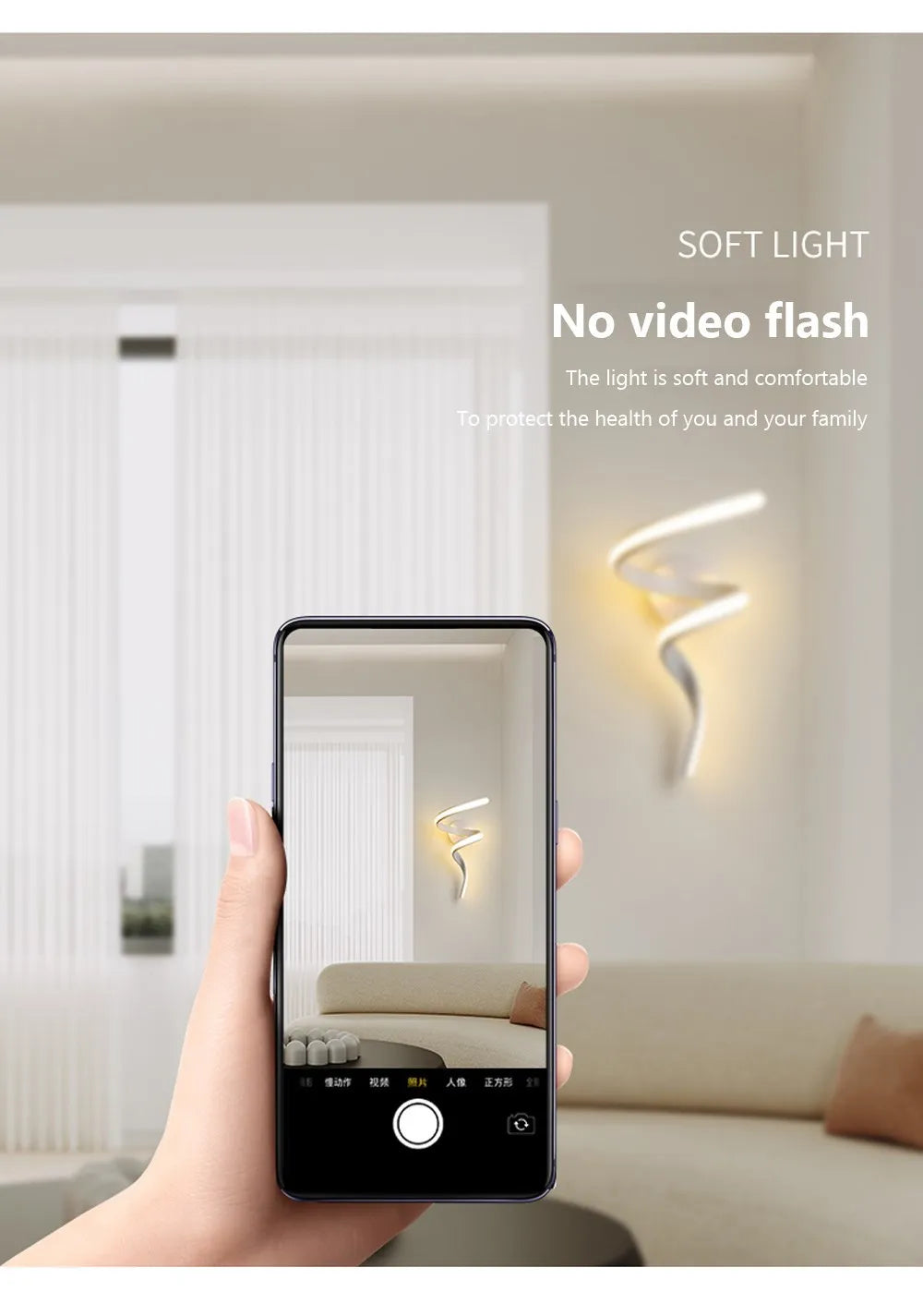 Modern Minimalist LED Wall Lamp Home Indoor Decor wall Sconce For Living Room Bedroom Bedside Lustres Backgroud Light Decoration