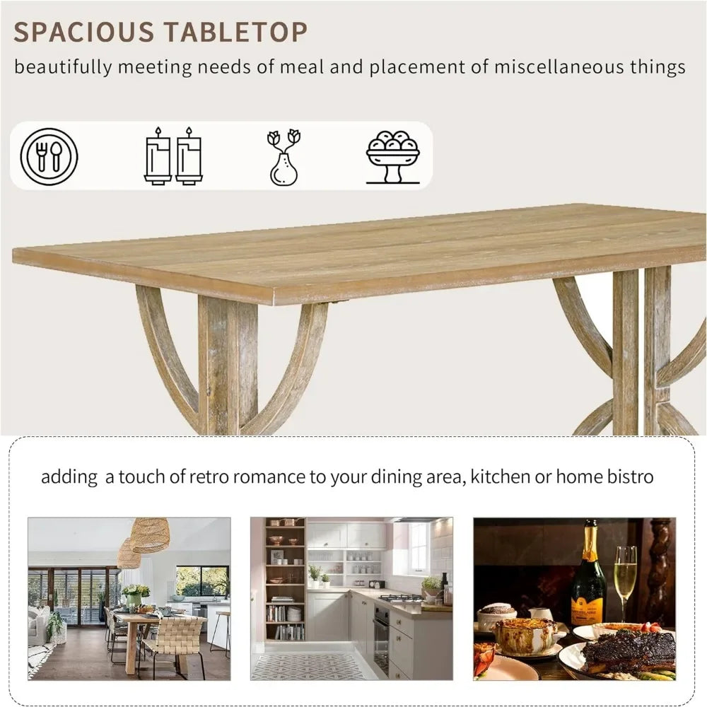 Dining Room Sets, 6 Pieces with Bench, and 4 Upholstered Chairs & 1 Bench for Dining Room and Kitche, Dining Room Sets