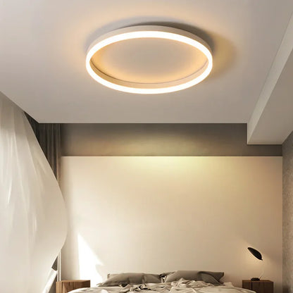 Modern LED Ceiling Lamp Chandelier for Living Dining Room Kitchen Bedroom Nordic Simple Round Home Decor Lighting Fixture Luster