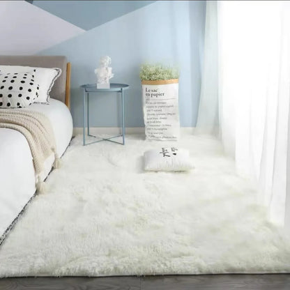 Pink Kids Carpet For Girls Bedroom Decoration Nordic large Living Room's Rugs Fluffy Hall Carpets Soft Plush Nursery Play Mats