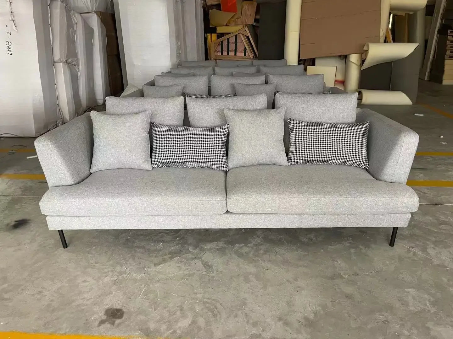 Luxury Furniture Sectional Corner Couch 1+2+3 Luxury Furniture Set Italian Modern Living Room Sofa Sets