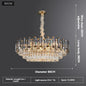 Post-modern Simple and Luxurious Crystal Chandelier Living Room Lamps Dining Room Decoration Household Led Indoor Lighting