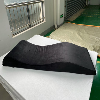 Curved Foam Mattress With Velvet Covers Salon Lash Foam Topper Massage Table Eyelash Extension