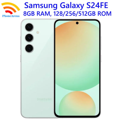 Samsung Galaxy S24 FE S721U1 S721B 8GB 128/256/512GB 6.7" Original OLED Exynos NFC Octa Core Original  5G AI Phone