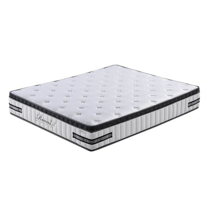 12 Inch Queen Size Memory Foam Mattress 26CM High Density Foam Compress Pocket Spring Mattresses for King Size Bed