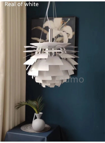 High Quality Artichoke Pendant Light Chandelier Ceiling Hanging Suspension Lamp Close to Original room decor