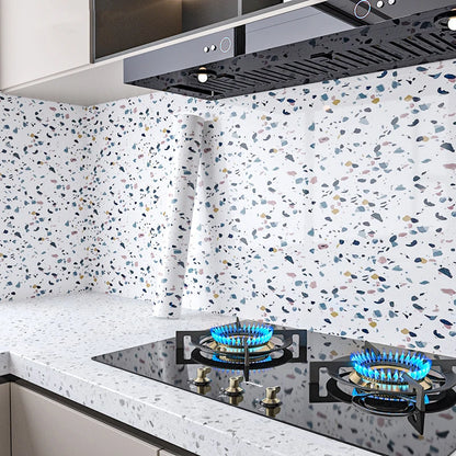 40cm Width Marble Self Adhesive Wallpaper Vinyl Wall Stickers Waterproof Contact Paper For Kitchen Decorative Film Home Decor