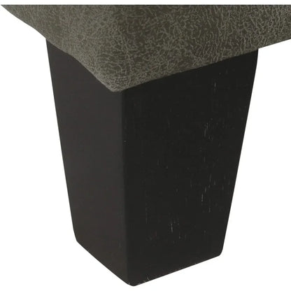 Home Decor Luxury Large Faux Leather Square Storage Ottoman | Ottoman With Storage for Living Room & Bedroom Rattan Chair Stool