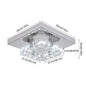 Modern Luxury Crystal Led Pendant Light Rain Drop Chandelier Ceiling Lamp Dining Living Room Nordic Decor Indoor Hanging Fixture