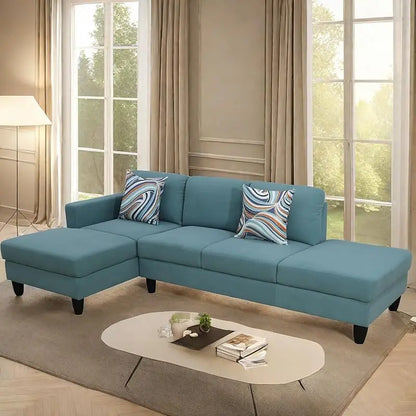 Cars Sofa for Living Room Set 3 Piece Modern Decor Loveseat Set with Arms and Nailhead,Includes Couch and A
