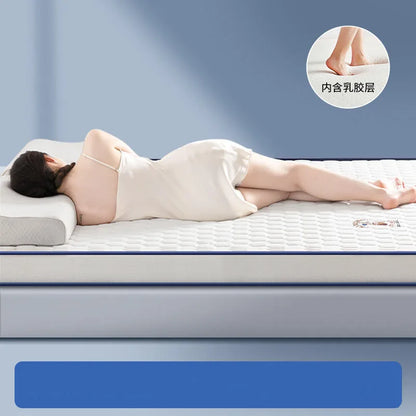 Latex mattress cushion Home bedroom tatami bed mat floor bedding sleeping mat Dormitory student single sponge mat