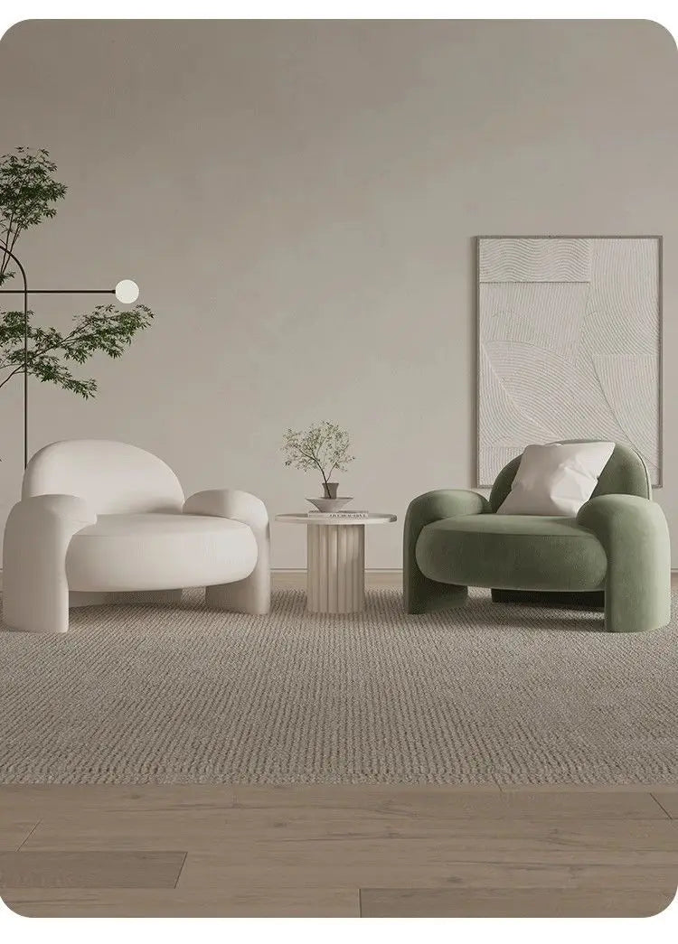 Living Room Single Sofa Balcony Leisure Chair Bedroom Sofa Chair Business Office Reception Hall Negotiation Sofas Chairs