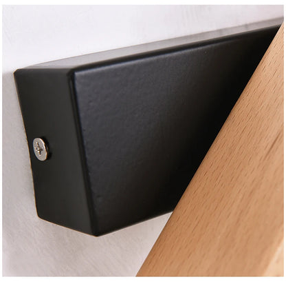New Rotatable Wall Lamp Nordic Solid Wood LED Wall Light Simple Bedside Study Reading Adjustable Lighting Home Decor Lamps
