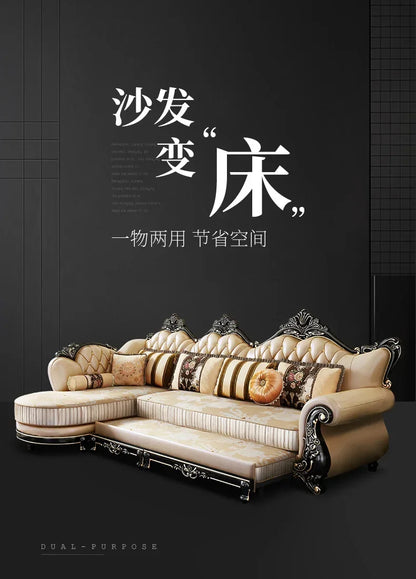 Comfortable Elegant Sofa Unique Modern New Arrival European Puff Sofa Armchair Designer Muebles Para Dormitorio Home Furniture