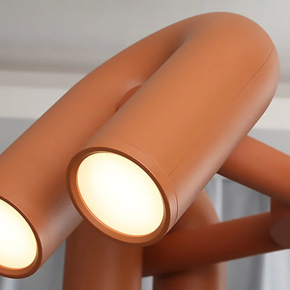 Cirkus scandinavian pendant light LED U-shaped tube chandelier Simple creative lamp Living Room Decoration restaurant lights