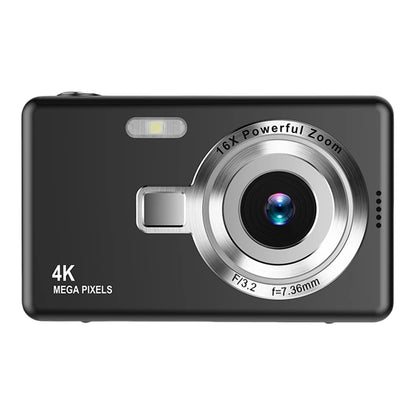 4K HD 1080P Digital Camera 96MP Autofocus Vlogging Camera 16X Zoom Video Photography Camera 2.4 Inch IPS Screen