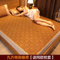 Cool mat summer rattan mat dual-use student dormitory single double foldable mattress summer natural pure rattan straw mat home