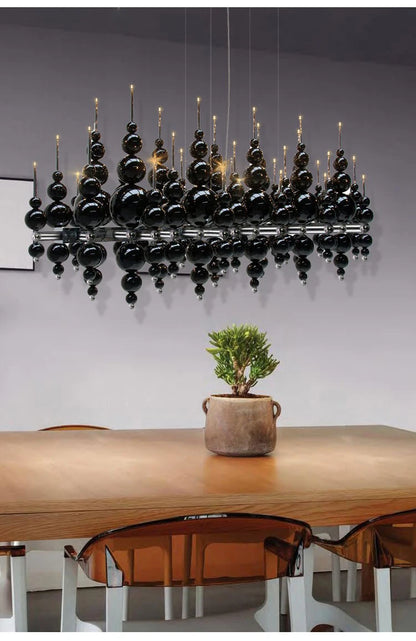 Hotel Restaurant Shop Luxury Ceiling Pendant Lamp Modern Art Deco Metal Chandelier Living Room Ceiling Light Fixture Room Decor