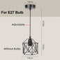 Led Pendant Lights for Dining Room Kitchen Modern Led Chandelier Ceiling Lamp Indoor Hanging Lighting Fixture for E27 Lamp Bulb