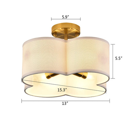 LOYALHEARTD 4-Light Ceiling Light Chandelier Island Pendant Lamp Fixture Light Living Room
