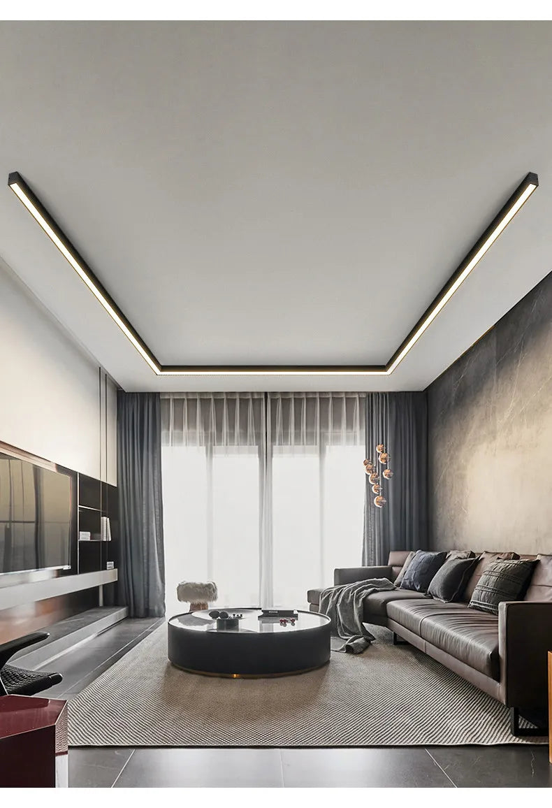 Ceiling lamps for kitchen, living room, ceiling lights led bedroom, dining room, Nordic modern aisle, balcony strip light