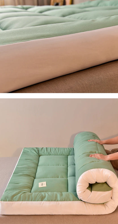Soft comfortable mattress home thickened ultra-soft dormitory student single double mattress tatami floor sleeping mat