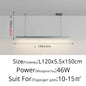 Modern Led Minimalist Long Pendant Lights For Home Villa Living Bedroom Dining Room Study Indoor Lighting Decoration Lamps