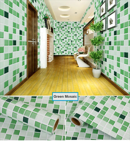 Red Brick Moisture-Proof Waterproof Renovation Sticker PVC Self-Adhesive Room Decoration Bedroom Study Background Wall Wallpaper