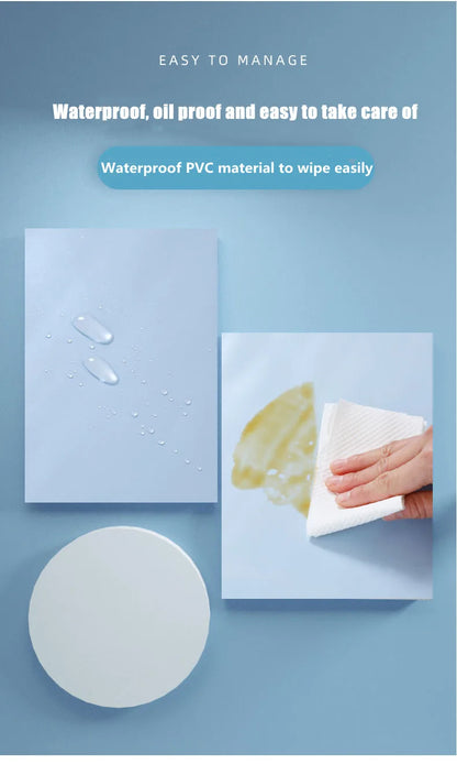 Modern Self-Adhesive Waterproof Wall Stickers, Vinyl Film, Contact Paper, Monochromatic, Cabinet, Home Decor, Kitchen