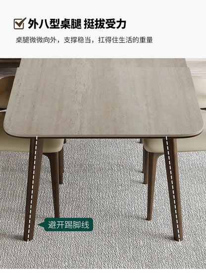Cafe Table Living Room Dining Wooden Expandable Simple Island Luxury Kitchen Garden Home Furniture Mesas Comedor Craft Bar JGY