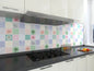 Kitchen Stove Oil-proof Sticker Waterproof High Temperature Resistant Wallpapers Kitchen Decoration Self Adhesive Contact Paper