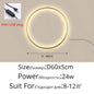 Simple Circle Background Decoration Lamps New Modern LED Wall Lights Living Room Bedroom Bedside Aisle Corridor Indoor Lighting