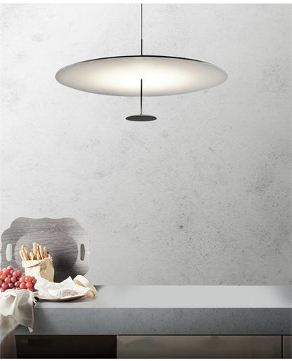 Minimalist Pendant Lights Gold Black Suspension Luminaire Hanging Lamp for Living Room Ring Lights