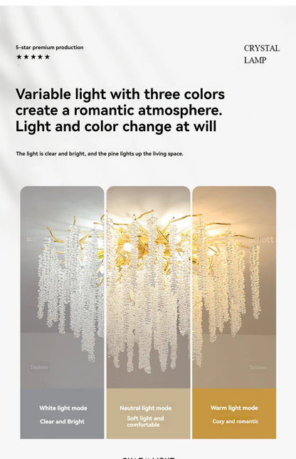 Silver Round Crystal Ceiling Chandelier Light For Bedroom Living Room Dining Kitchen Chrome K9 Crystal Ceiling Light Chandelier