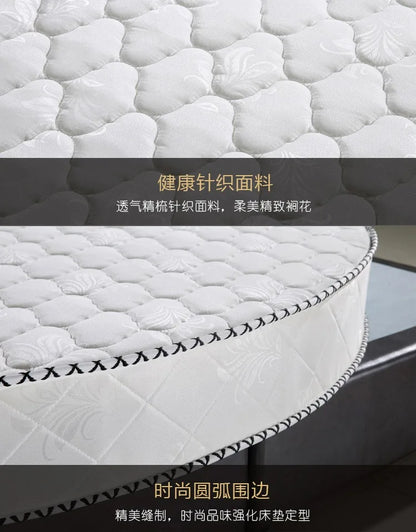 Cozy Spring Round Mattresses Hard Foldable Folding Queen Round Mattress King Size Sleeping Colchon Plegable Bedroom Furniture