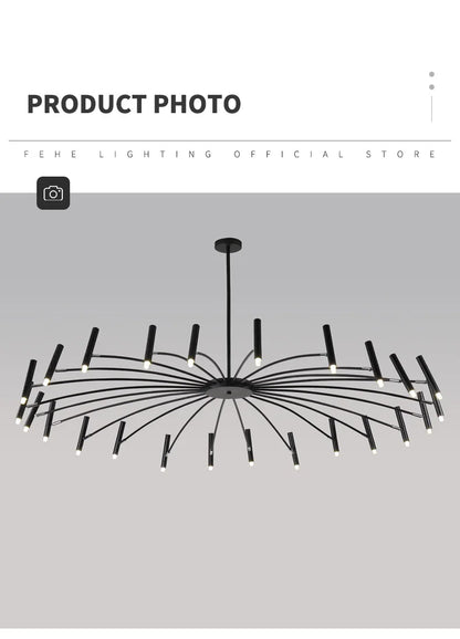 Living room lamp, new light luxury bedroom chandelier Nordic lamps modern minimalist atmosphere For home dining room Lights
