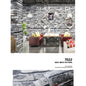 Red Brick Moisture-Proof Waterproof Renovation Sticker PVC Self-Adhesive Room Decoration Bedroom Study Background Wall Wallpaper